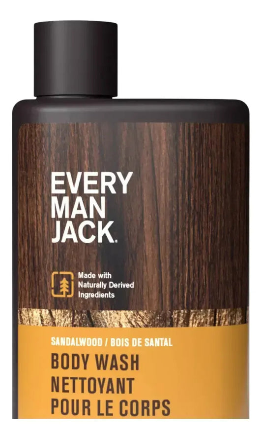 Jabón Líquido Every Man Jack Sándalo 90ml Tamaño Viaje