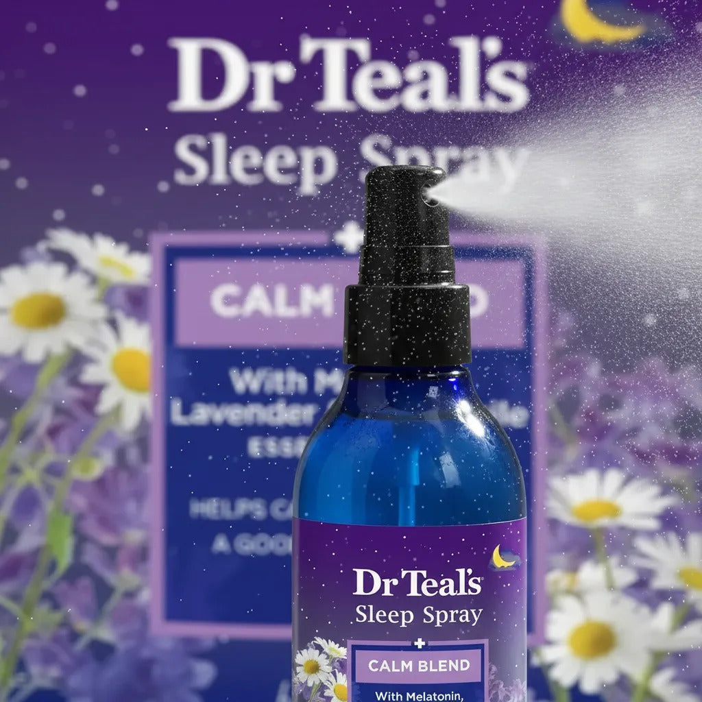 Spray Relajante Para Dormir Dr Teal's Melatonina Y Lavanda