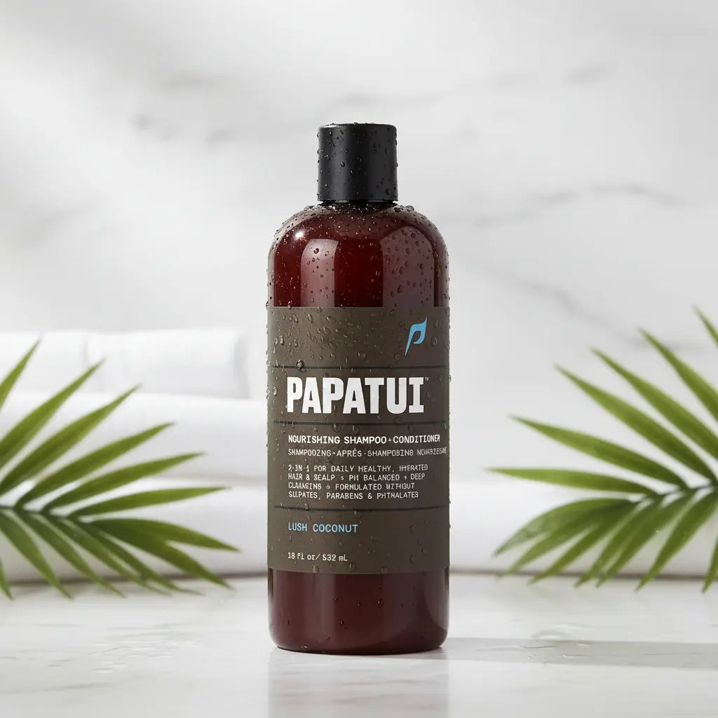 Shampoo + Acondicionador 2 En 1 Para Hombre 532ml Papatui