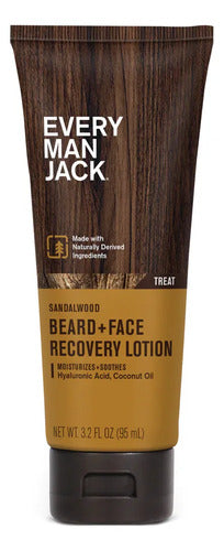 Beard + Face Recovery Lotion Sandalwood Sandal Wood