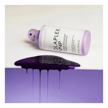 Olaplex No.4p Blonde Enhancer Toning Shampoo Morado