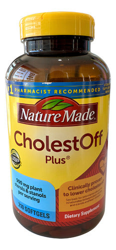 Suplemento Dietético 210 Capsulas Reduce El Colesterol Sin Sabor