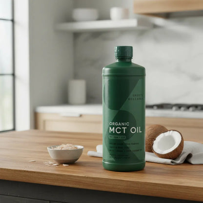 Mct Oil Aceite Suplemento 100% Orgánico Coco Energía 946ml Sin Sabor