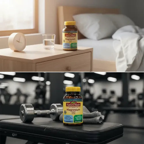 Citrato De Magnesio 250 Mg Soporte Nutricional 60 Caps Sin Sabor