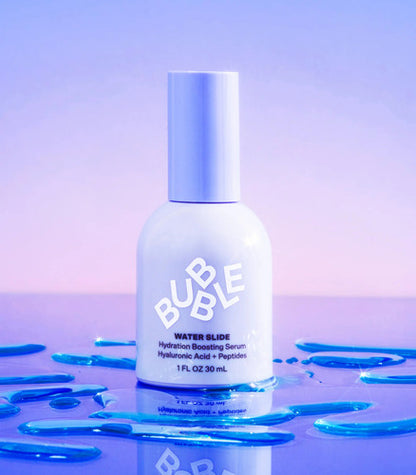Bubble Water Slide Serum Hidratante Con Ácido Hialurónico Todo Tipo De Piel Día/noche