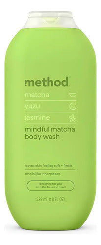 Jabón Líquido Method Body Wash Mindful Matcha