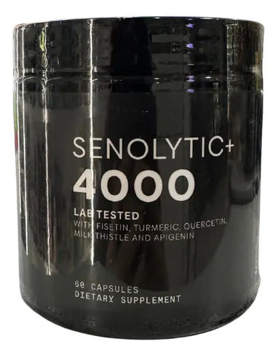 Senolytic 4000mg Fisetina Energia Y Bienestar 60 Capsulas Sin Sabor