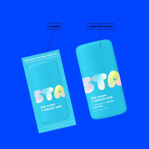 Starface Cream + Salicylic Acid Crema Facial Hidratante Oil Free Día/noche