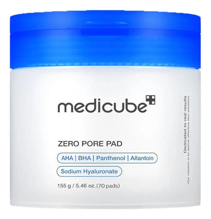 Medicube Zero Pore Pad 70 Pads Aha Bha Control Grasa Normal Noche