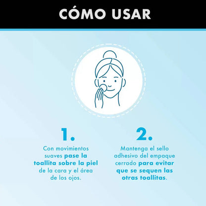 Toallitas Neutrogena Variado Makeup Remover E Hydro Boost