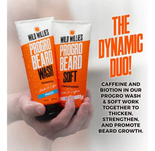 Progro Beard Wash Shampoo Will Willies