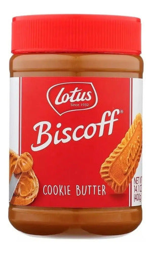 Crema Galleta Biscoff Lotus 400g Sin Gluten