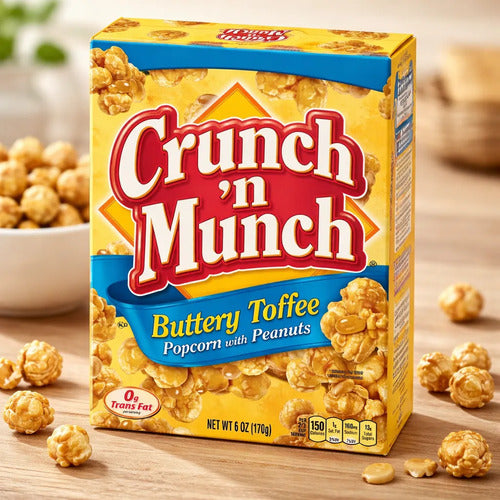 Crunch 'n Munch Palomitas De Maiz Con Cacahuates