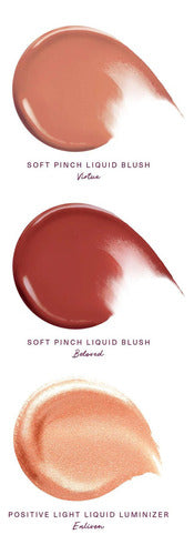 Rare Beauty Mini Blush & Luminize Trio 3 Tonos - Beloved, Virtue & Enliven