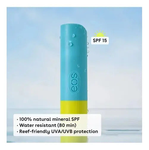Eos Balsamo Labial Natural Spf 15 - Pina Y Coco, Proteccion