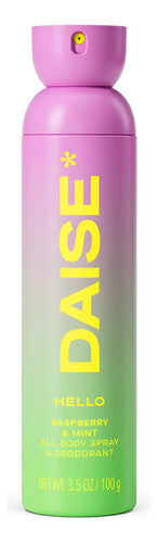 Daise All Body Spray & Desodorant 100g Raspberry And Mint