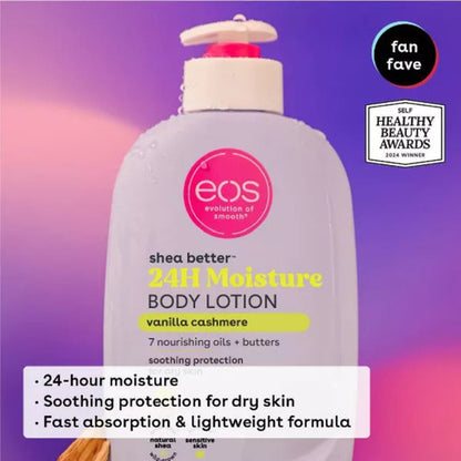 Eos Body Lotion 24h Moisture Loción Corporal Hidratante 16oz