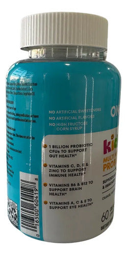 Multivitamínico Para Niños Vitaminas Infantil 60 Gomitas Cherry