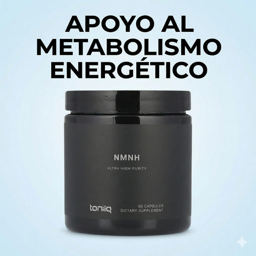 Suplemento Nmnh Mononucleotido De Nicotinamida 60 Capsulas Sin Sabor