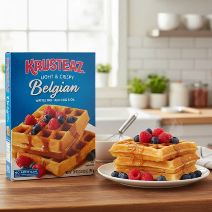 Krusteaz Light And Crispy Belgian 793gr