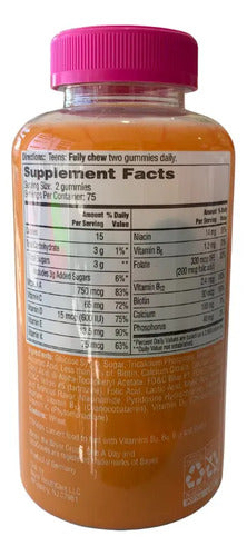 Vitacraves Teen Gummies Multivitamínico Adolescentes 150 Frutas