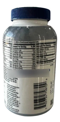 Centrum Silver Men 50+ Americano 200 Tabs Hombre +50 Años Sin Sabor
