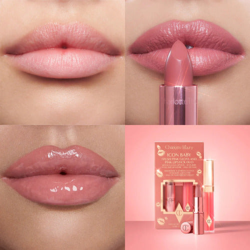 Charlotte Tilbury Icon Baby Lipstick & Gloss Duo