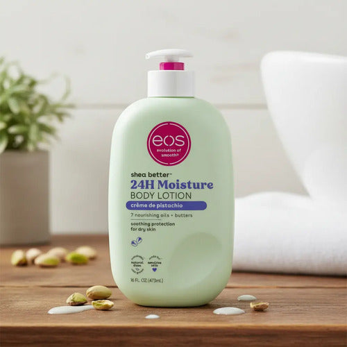Eos Body Lotion 24h Moisture Loción Corporal Hidratante 16oz