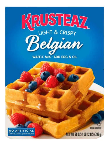 Krusteaz Light And Crispy Belgian 793gr