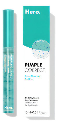 Hero Cosmetics Pimple Pen Correct Gel Antiacné Hipoalergénico