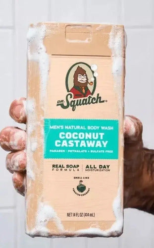 Jabón Líquido Para Hombre Dr. Squatch Coco