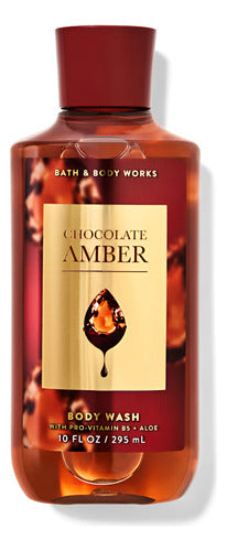 Gel De Ducha Bath & Body Works - Chocolate Ámbar 295ml