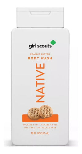 Native Body Wash Gril Scouts Peanut Butter Jabón Corporal