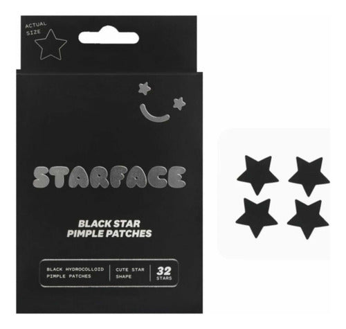 Starface Pimple Patch Black 32 Pack Parches Para Acné Color Negro