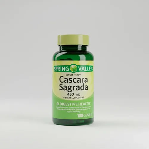 Cascara Sagrada 100 Capsulas Suplemento Herbal Sabor Frutal Sin Sabor