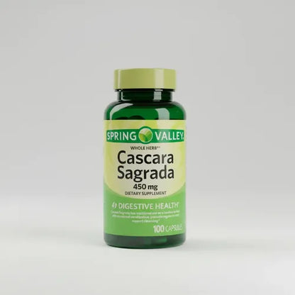 Cascara Sagrada 100 Capsulas Suplemento Herbal Sabor Frutal Sin Sabor