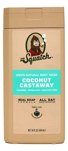 Jabón Líquido Para Hombre Dr. Squatch Coco