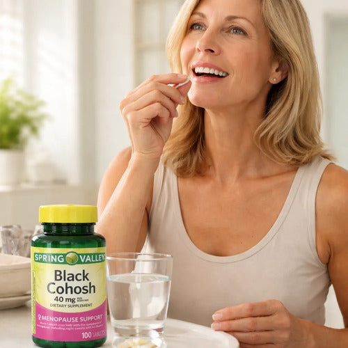 Multivitamínico De Apoyo Para Menopausia 100 Tabletas Sin Sabor