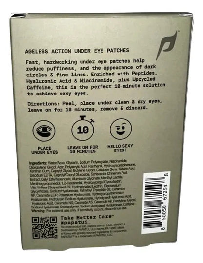 Papatui Parches Para Ojos Antiojeras Hidratantes 6 Piezas Todo Tipo De Piel