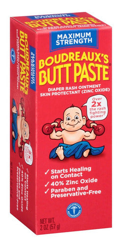 Boudreaux Butt Paste Pomada Para Rozadura De Pañal Crema