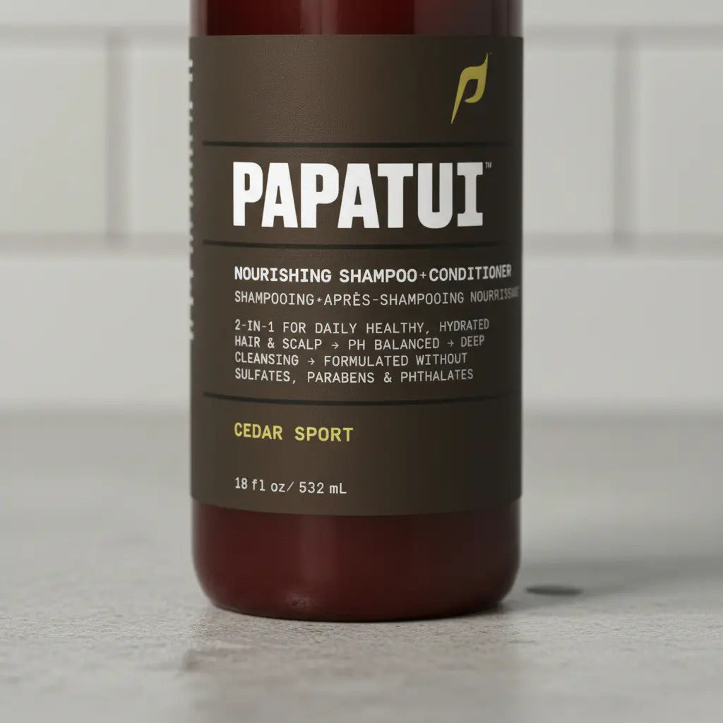 Shampoo + Acondicionador 2 En 1 Para Hombre 532ml Papatui