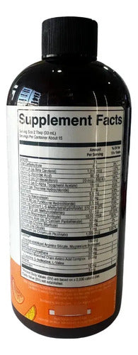 Multivitamínico Líquido Peach Mango Cabello Uñas Piel 450ml Peach/mango