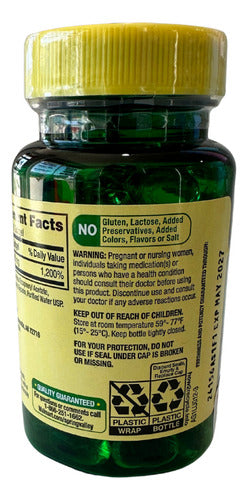 Vitamina E Spring Valley 2 Pack Antioxidante Corazón Piel Sin Sabor