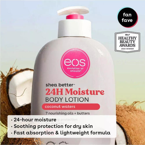 Eos Body Lotion 24h Moisture Loción Corporal Hidratante 16oz