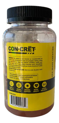 Cret Creatinine 7x Gummies Energía Rendimiento 60 Gomitas Berry