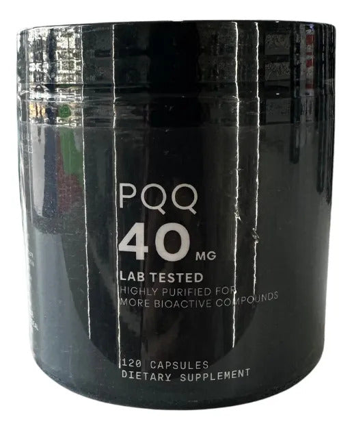 Pqq 40mg 120 Cápsulas Energía Celular Memoria Salud Cerebral Sin Sabor