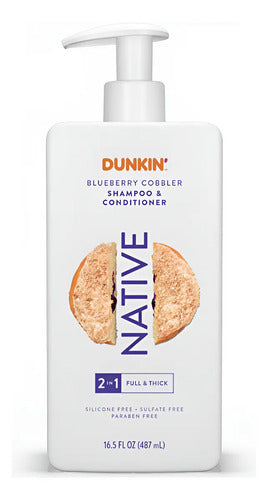 Shampoo & Acondicionador Dunkin 2-in-1 Blueberry 487 Ml