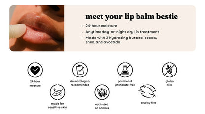 Eos Super Balm 5 Pack 24 Hrs Hidratación Labial