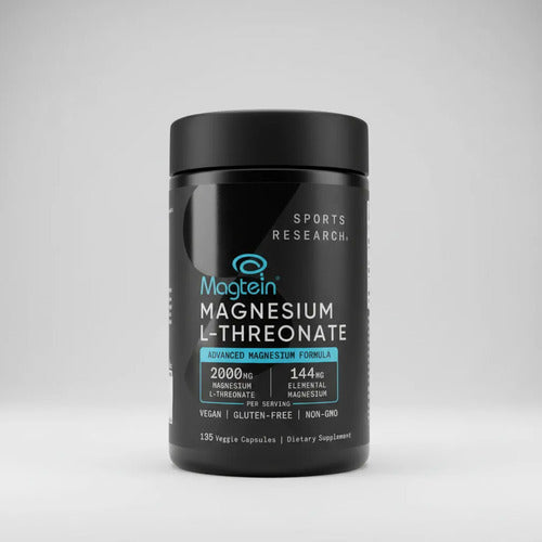 L-treonato De Magnesio Magtein® 135 Cápsulas Mejora Memoria Sin Sabor