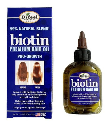 Difeel Biotin Pro-growth Aceite Capilar 75ml Crecimiento